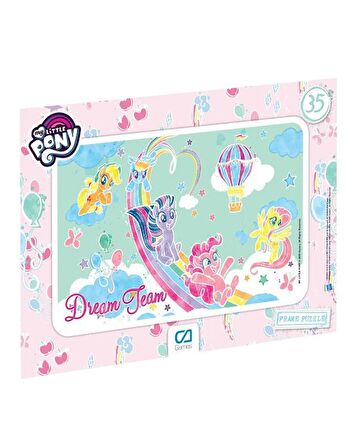 Ca Games My Little Pony 3+ Yaş Büyük Boy Puzzle 2x35 Parça