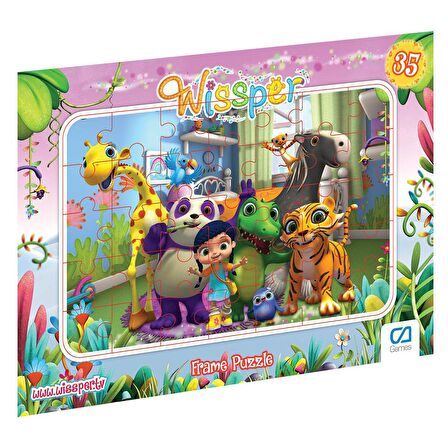 CA Games Hayvanlar 35 Parça Çocuk Puzzle