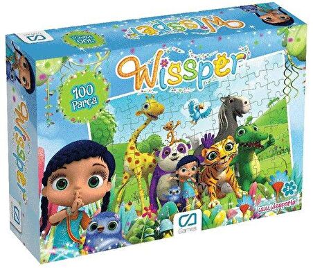 CA Games Hayvanlar 100 Parça Çocuk Puzzle