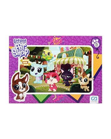 Ca Games Littlest Pet Shop 3+ Yaş Büyük Boy Puzzle 2x35 Parça