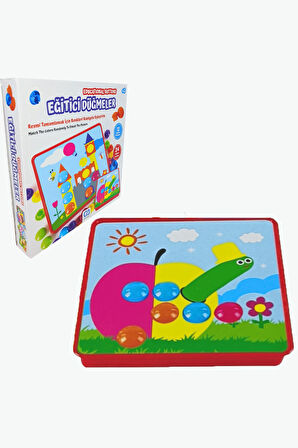 Ca Games Eğitici Düğmeler Eğitici Oyun Seti CA-6017