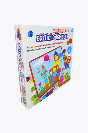 Ca Games Eğitici Düğmeler Eğitici Oyun Seti CA-6017