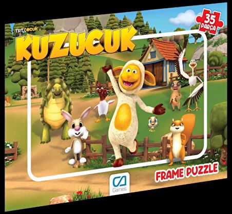 CA Games Yaşam 35 Parça Çocuk Puzzle