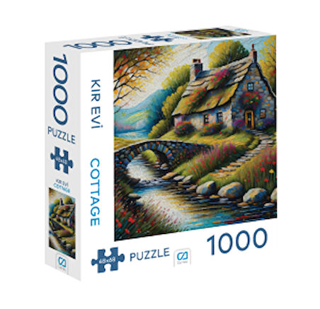 Ca Games Kır Evi Puzzle 1000 Parça Ca1000-7047