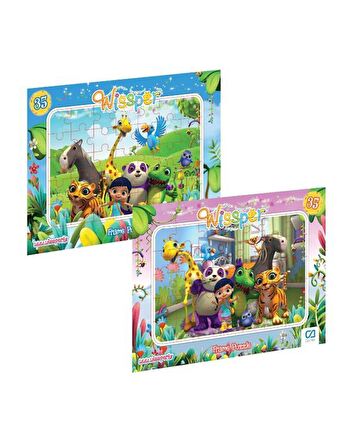 Ca Games Wissper 3+ Yaş Büyük Boy Puzzle 2x35 Parça