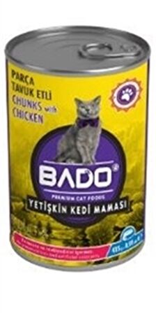 Bado Tavuk Etli 415 gr Yetişkin Kedi Konservesi