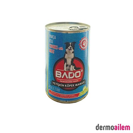 Bado Yaş Köpek Maması Etli Biftekli 400Gr