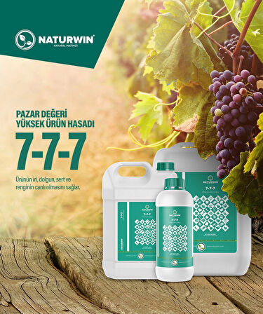 NATURWIN 7-7-7 Sıvı NPK Gübre 1 Litre