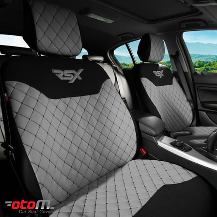 Otom Rsx Sport Koruyucu Oto Koltuk Minderi 2li Set