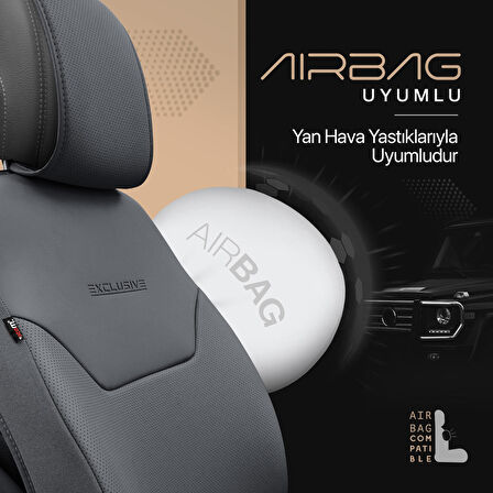 Otom Exclusive Koruyucu Oto Koltuk Minderi Premium Keten