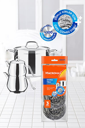 Macromax Ovma Teli 3'lü x 3 Adet