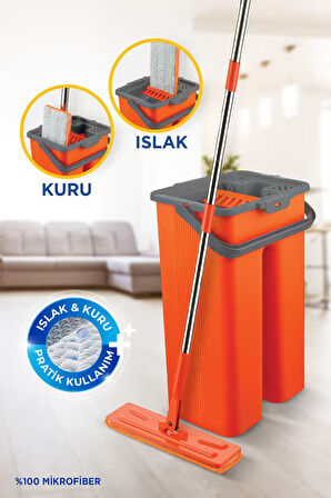 Mavi Kaset Mop Temizlik Seti