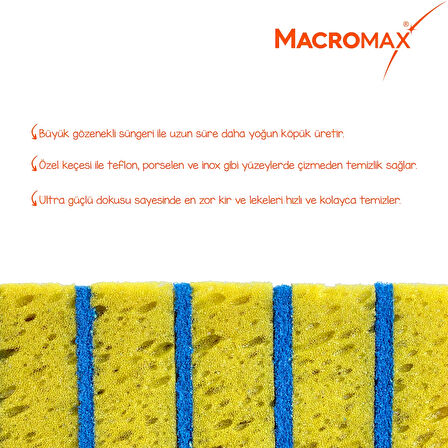 MACROMAX BUBBLE SÜNGER - 5 Lİ PAKET