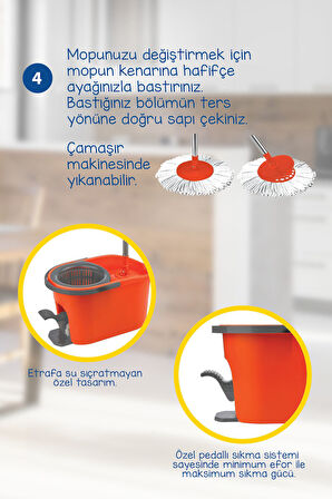 FORCE PEDALLI OTOMATİK TEMİZLİK SETİ-M