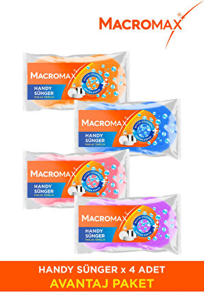 Macromax Handy Sünger Büyük Gözenekli Temizlik Süngeri