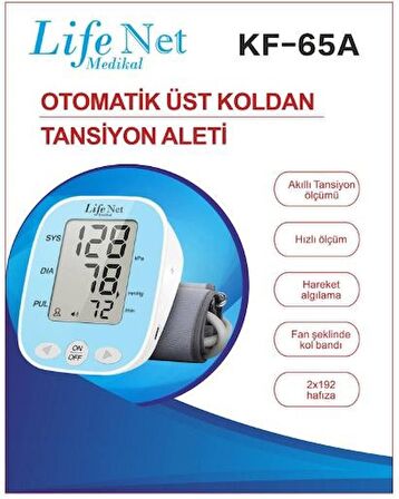 Life Net KF-65A Dijital Koldan Ölçer Tansiyon Aleti