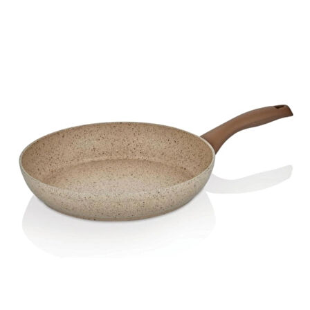taç ultra granit kalın tava cappucıno 24cm taç-4969