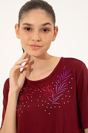 Kadın Kirmizi T-Shirt G022Sz011.000.904134.Vr014