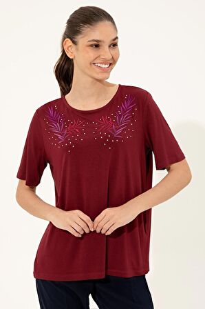 Kadın Kirmizi T-Shirt G022Sz011.000.904134.Vr014