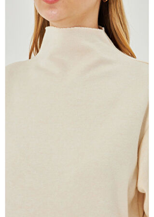 Balıkçı Yaka Kısa Kol Triko Kazak 