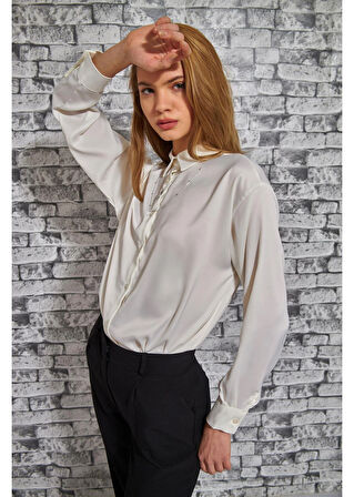 Klasik Saten Gömlek 