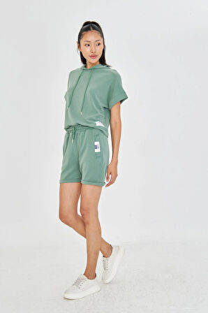 Bağcıklı Lastikli Modal Şort