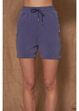 Bağcıklı Lastikli Modal Şort