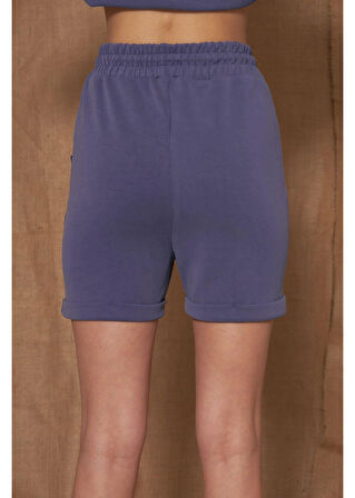 Bağcıklı Lastikli Modal Şort