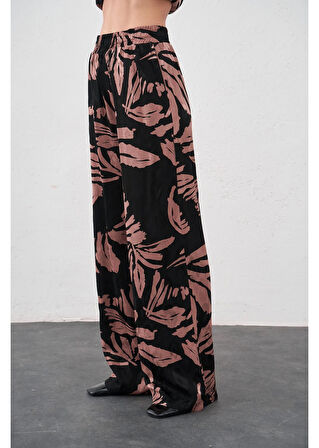 Beli Lastikli Empirme Saten Pantolon