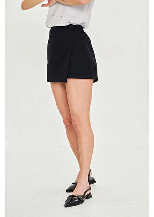Gabardin Şort Etek 