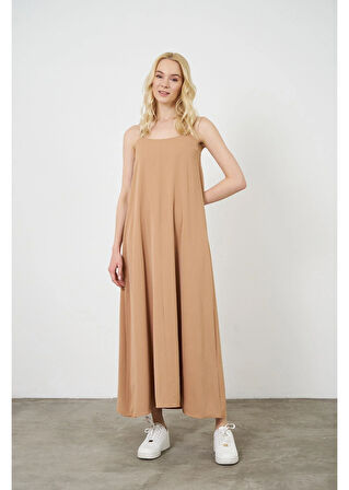 Ayarlanabilir Askılı Dubai Elbise