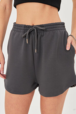 Beli Lastikli Modal Şort 