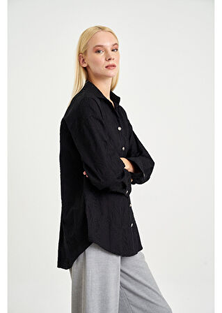 Zincir Süzene Gabardin Gömlek 