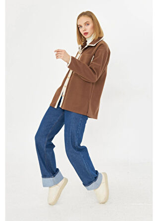 Çift Cep Garnili Kaşe Gömlek 