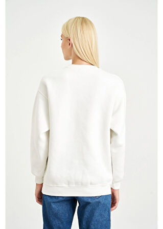 Awesome Jean Baskılı Sweatshirt