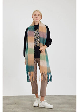 Etnik Desenli Pullu Sweatshirt