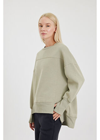 Asimetrik Oversize Sweatshirt