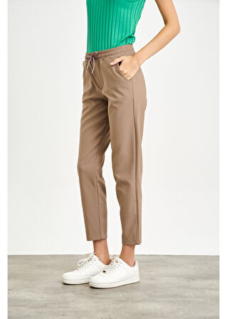 Elastik Mom Fit Pantolon