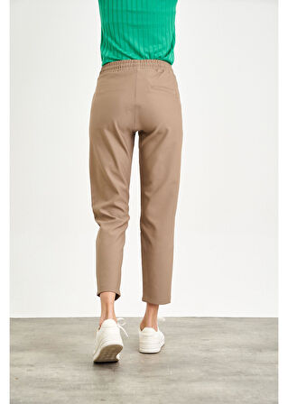 Elastik Mom Fit Pantolon