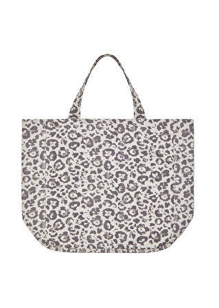 Leopar Tote Çanta 