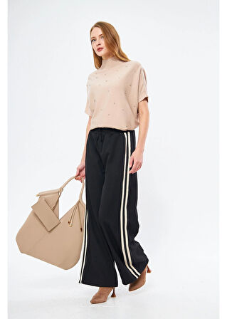 Yanları Şeritli Atlas Pantolon 