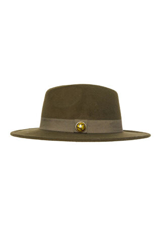 Keçe Fötr Şeritli Şapka 