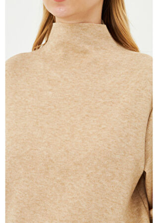 Balıkçı Yaka Kısa Kol Triko Kazak 