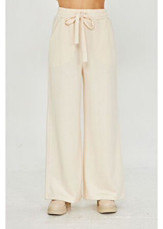 Kemerli Triko Pantolon 