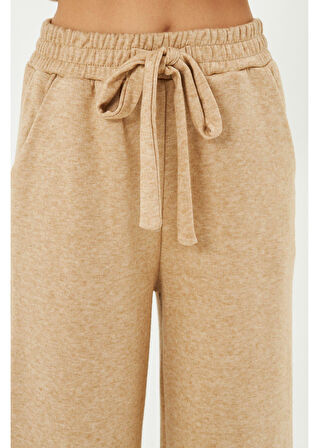 Kemerli Triko Pantolon 