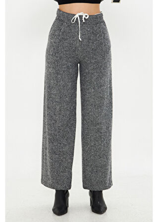 Beli Garnili Balıksırtı Desen Pantolon 