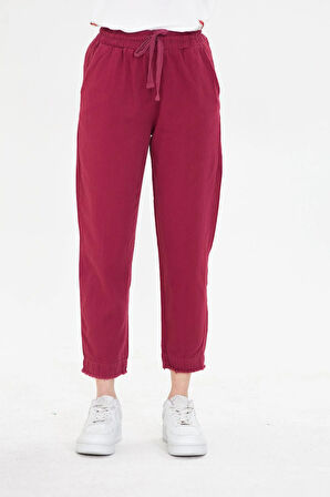 Paçası Püsküllü Pantolon 