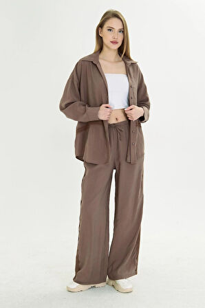 Şerit Detaylı Modal Eşofman Altı 