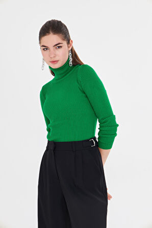 Tam Balıkçı Yaka Kazak 