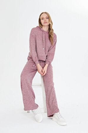 Cepli Lastikli Triko Pantolon 